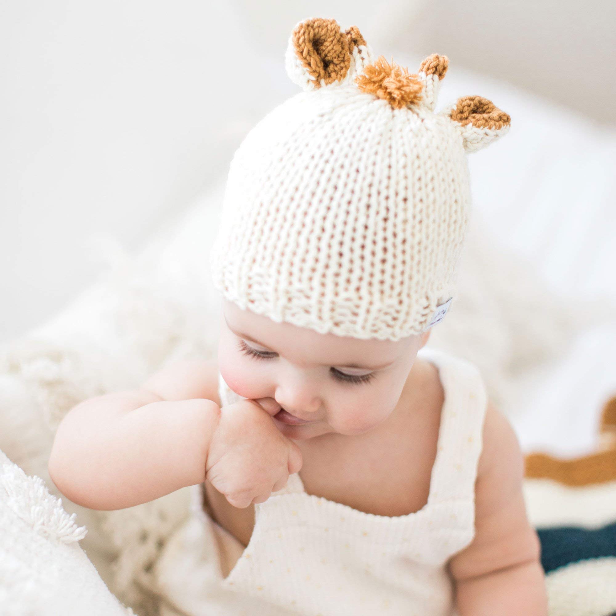 Amazon.com: Stitch & Story Sophie La Girafe Baby Hat Beginner